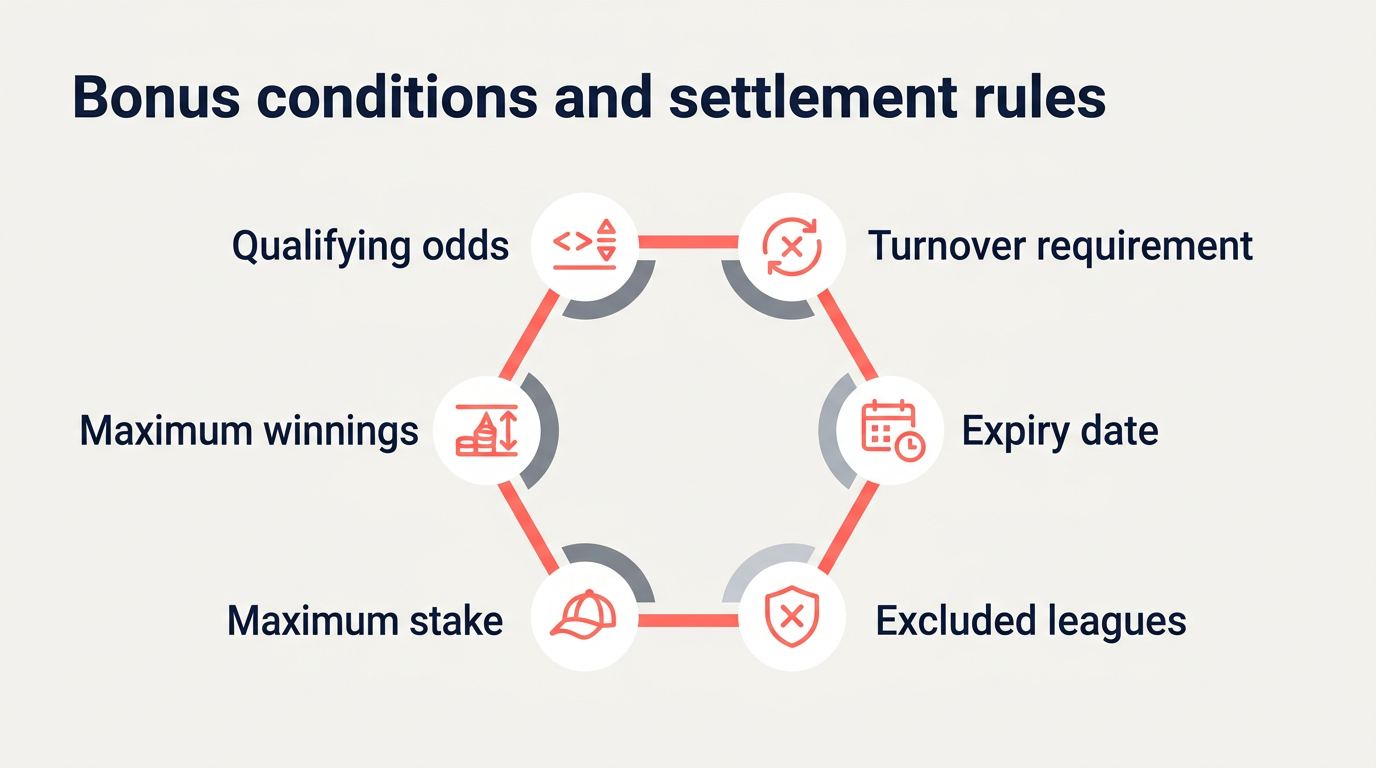 Bonus conditions and settlement rules