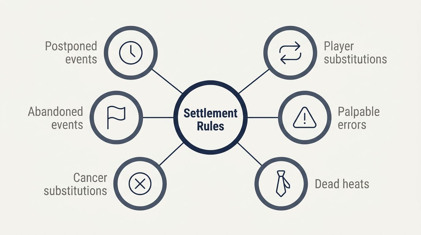 Betting Rules, Limits, and Settlement Quality