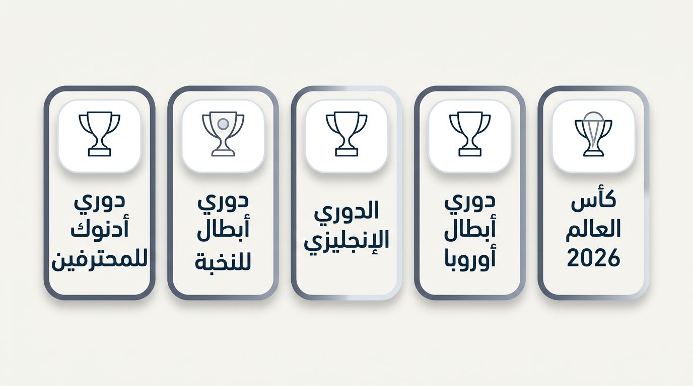 أسواق كرة القدم والرهان المباشر التي تستحق المقارنة