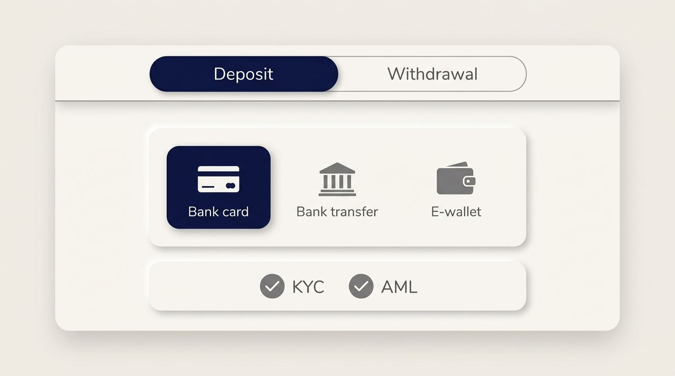 Payments, Withdrawals, and Support